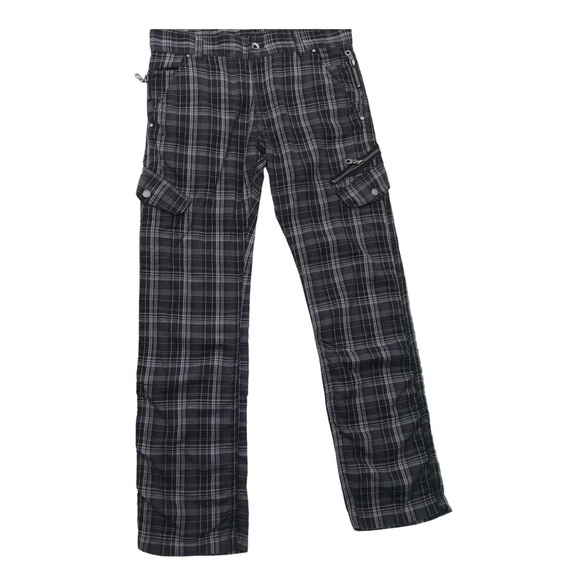 Other Checked Multipocket Cargo Streetwear Pants Size US 32 / EU 48 - 2 Thumbnail