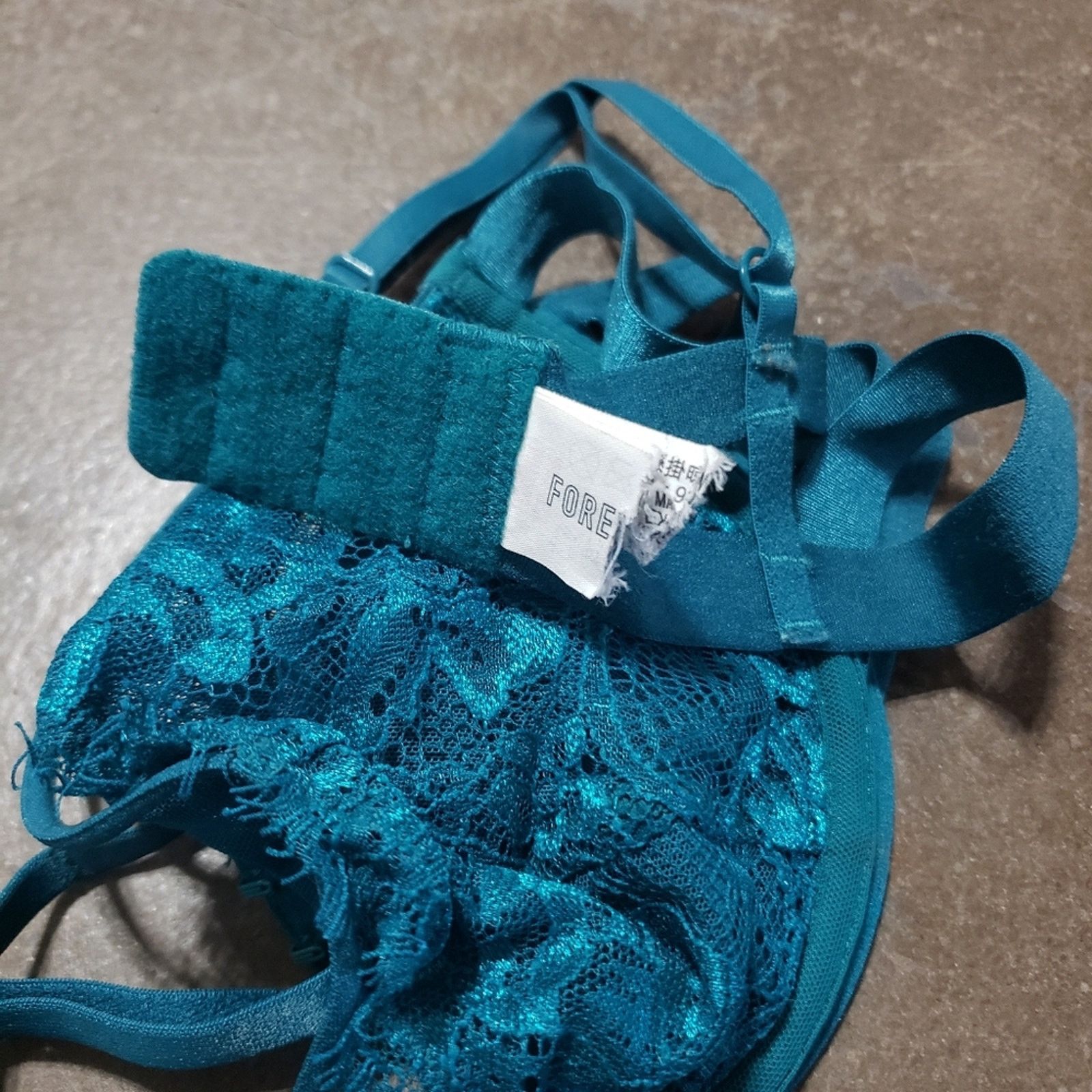 Forever 21 Teal | FOREVER 21 | Laced Seduction Bra Size ONE SIZE - 3 Thumbnail