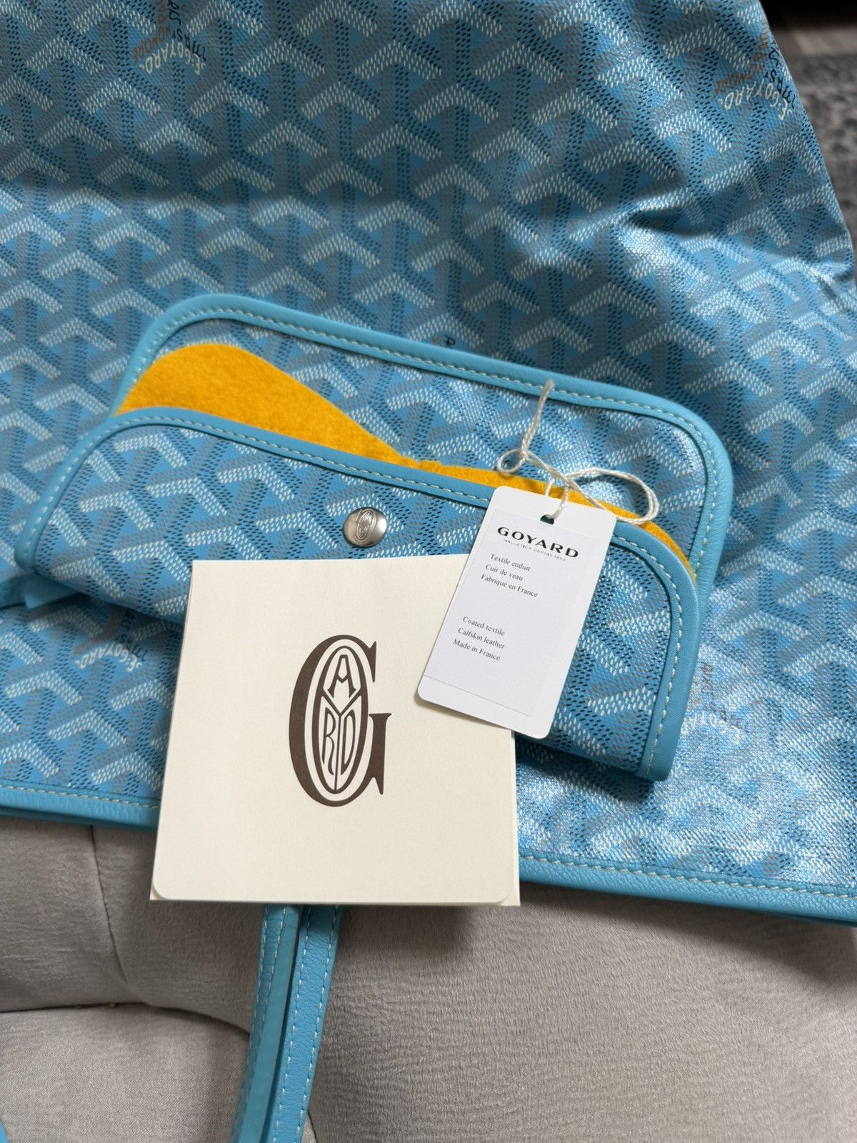 Goyard Goyard turquoise VIP Tote Bag Pm Size ONE SIZE - 10 Thumbnail