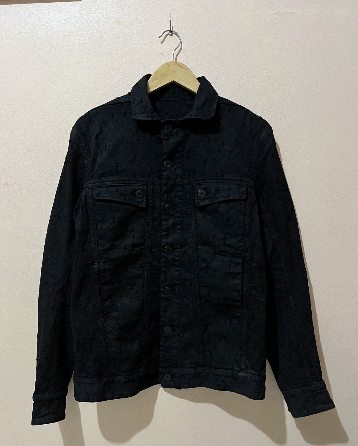 11 By Boris Bidjan Saberi S/S’17 - 11 By Boris Bidjan Saberi - Laser - Denim Jacket Size US L / EU 52-54 / 3 - 4 Thumbnail