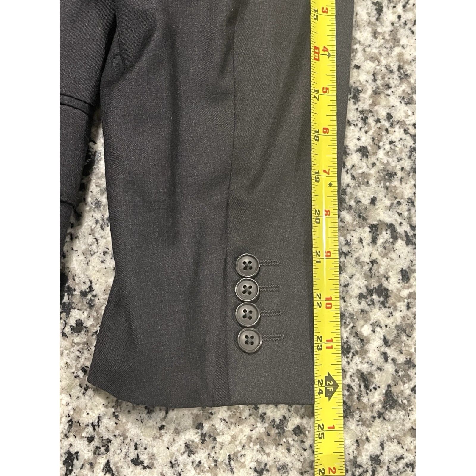 Ermenegildo Zegna VINTAGE Ermenegildo Zegna Wool Double-Breasted Blazer Men Adult 50 Gray Formal Size 42R - 5 Thumbnail