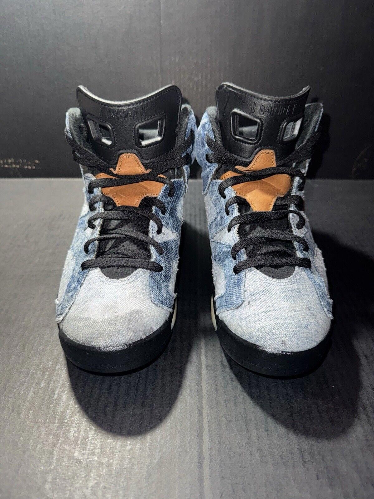 Jordan Brand Nike Air Jordan 6 Washed Denim - CT5350-401 - Size 9 Size US 9 / EU 42 - 3 Thumbnail
