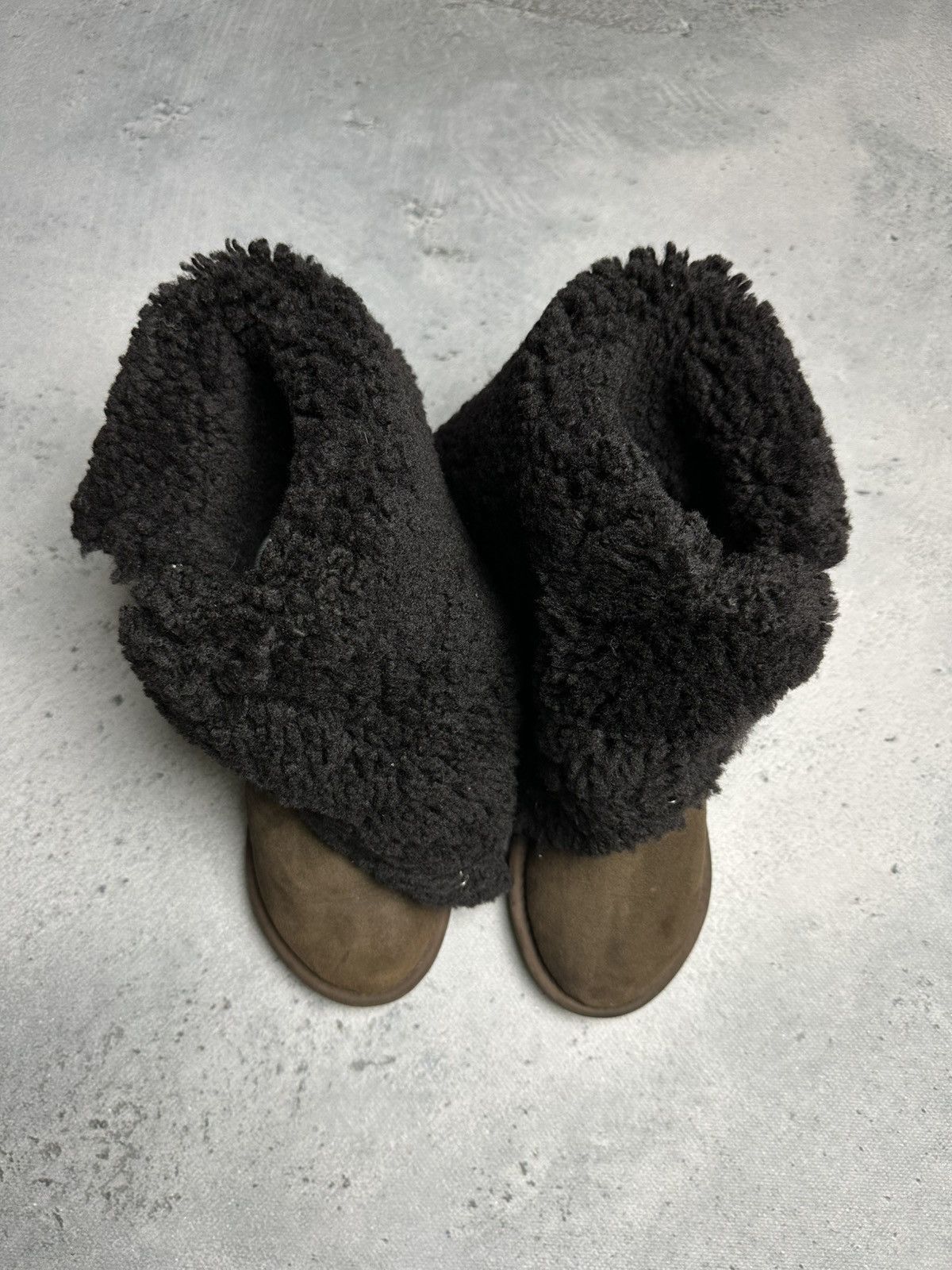 Vintage Celtic &Co Popper Sheepskin Boots - Knee Height Lux Size US 7 / IT 37 - 20 Thumbnail