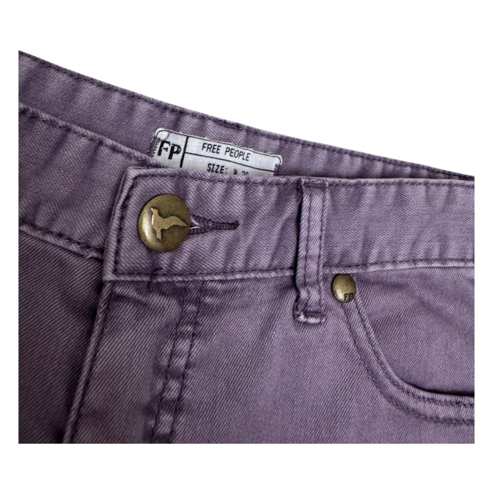 Free People FREE PEOPLE Casual Designer Denim Jeans Pants Womens 30" Size 30" / US 8 / IT 44 - 3 Thumbnail