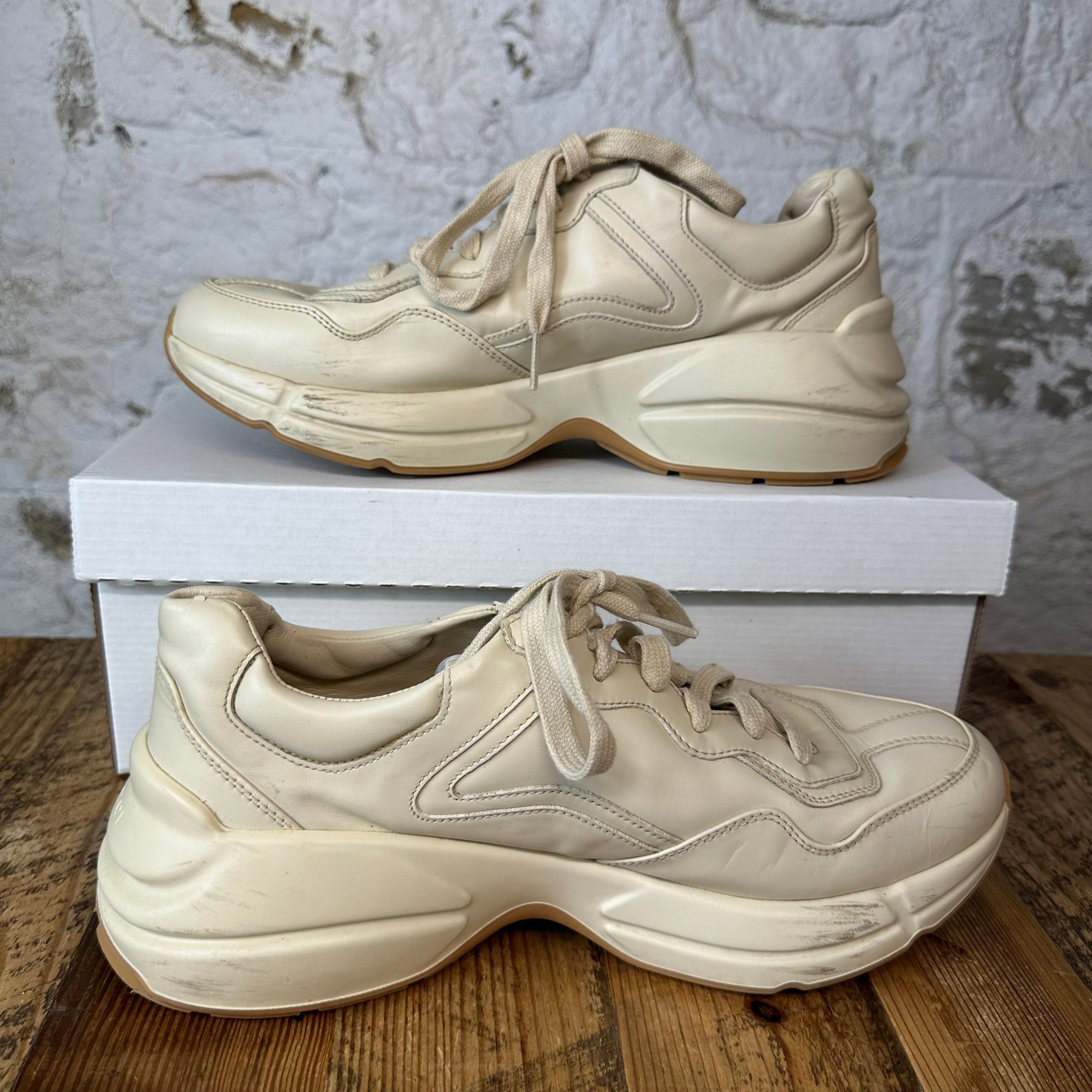 Gucci Gucci Rhyton Mickey Mouse Cream Sneaker Sz 8.5 Size US 8.5 / EU 41-42 - 2 Thumbnail