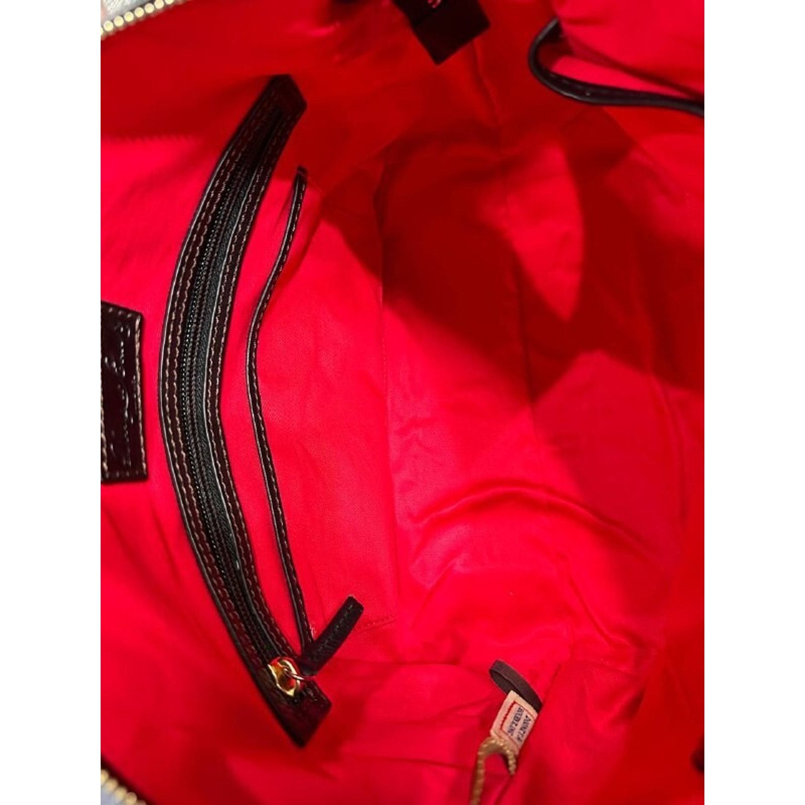 Dooney & Bourke Dooney & Bourke Florentine Leather Satchel Black bag A641294 Size ONE SIZE - 13 Thumbnail