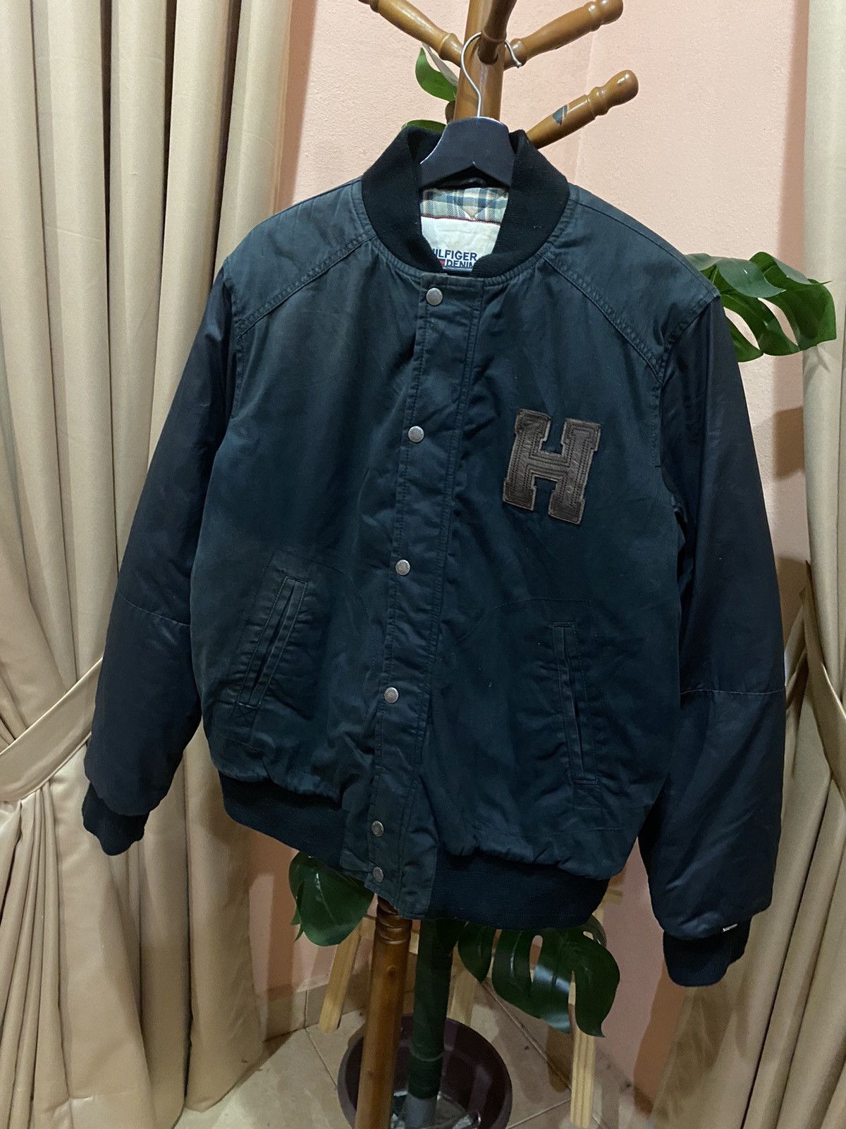 Tommy Hilfiger VINTAGE Y2K TOMMY HILFIGER VARSITY JACKET Size US L / EU 52-54 / 3 - 4 Thumbnail