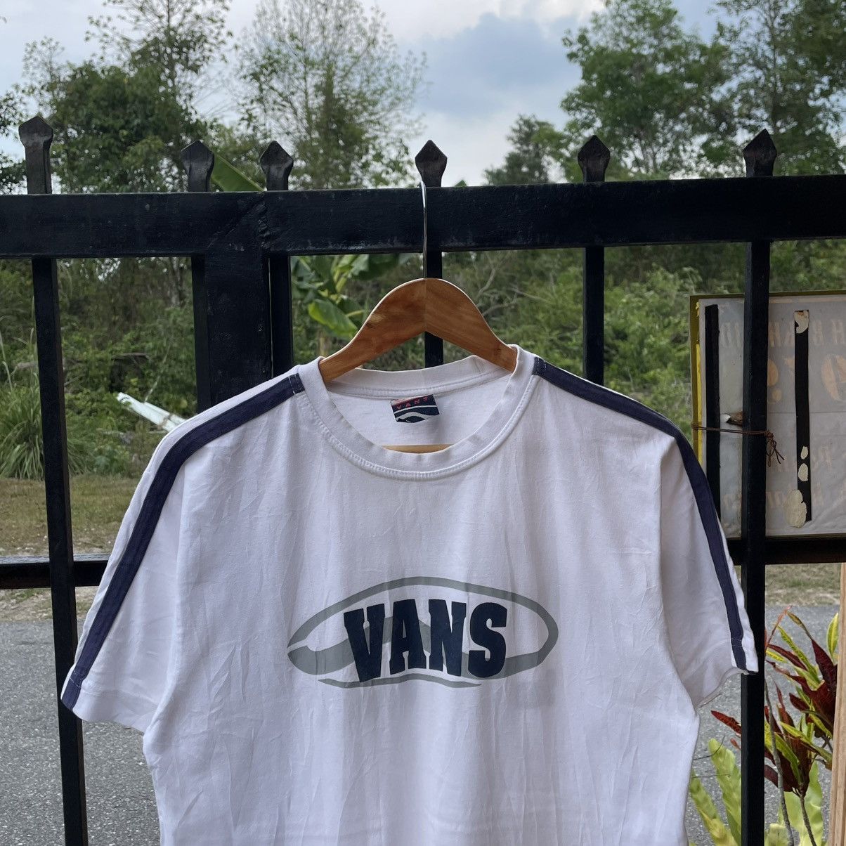 Vans 🔥Vintage 90s VANS Big Logo Vans Skateboard Tee Size US L / EU 52-54 / 3 - 5 Thumbnail