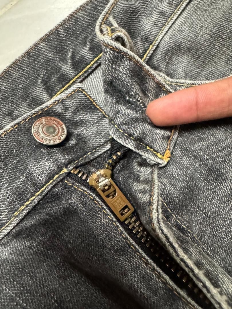 Uniqlo 💥Sick💥Vintage 90’s Uniqlo Sand Washed Straight Distressed Size US 29 - 9 Thumbnail