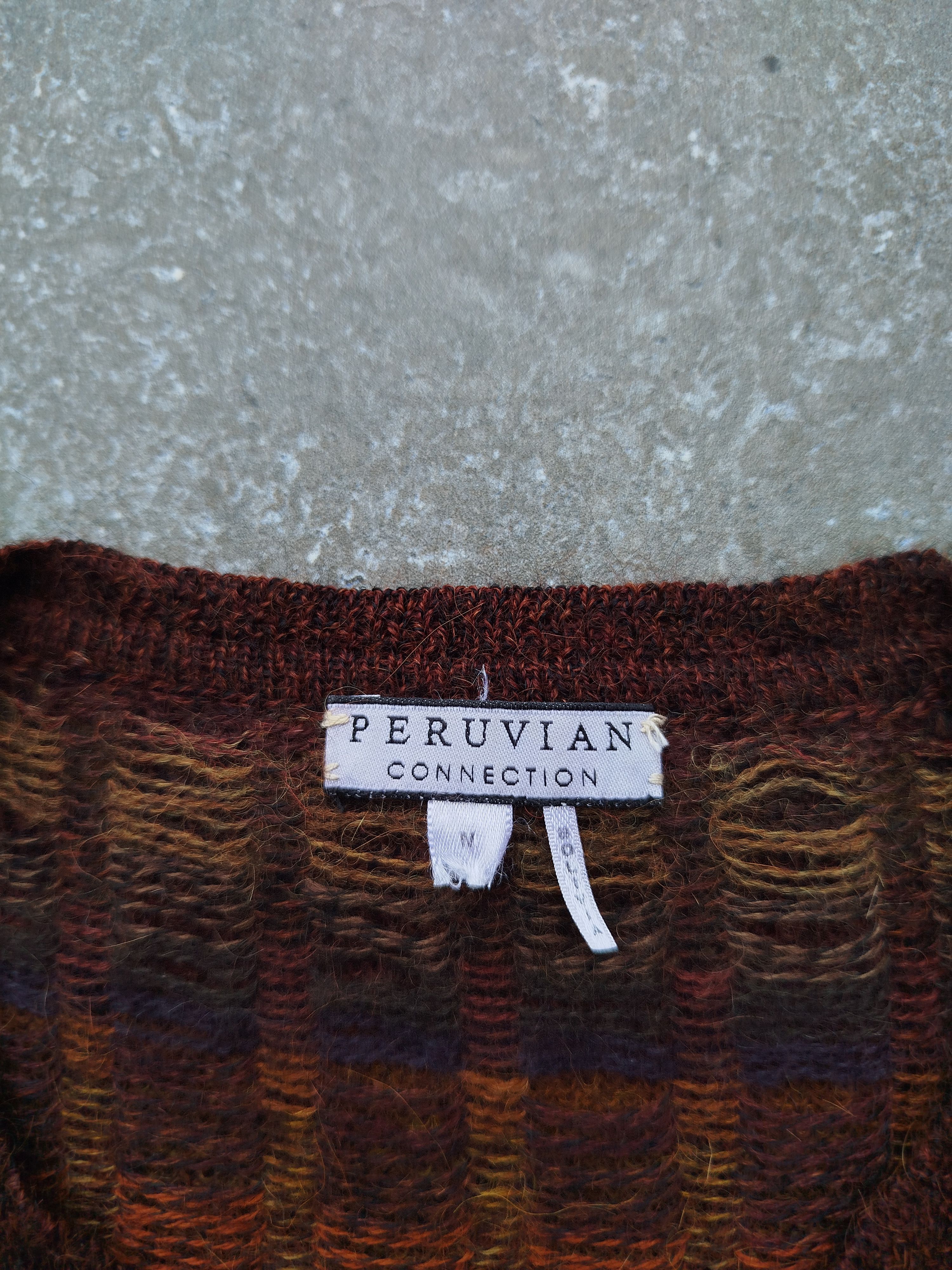 Vintage Peruvian Connection Sweater Crew Neck Alpaca Ethnic Size US M / EU 48-50 / 2 - 13 Thumbnail