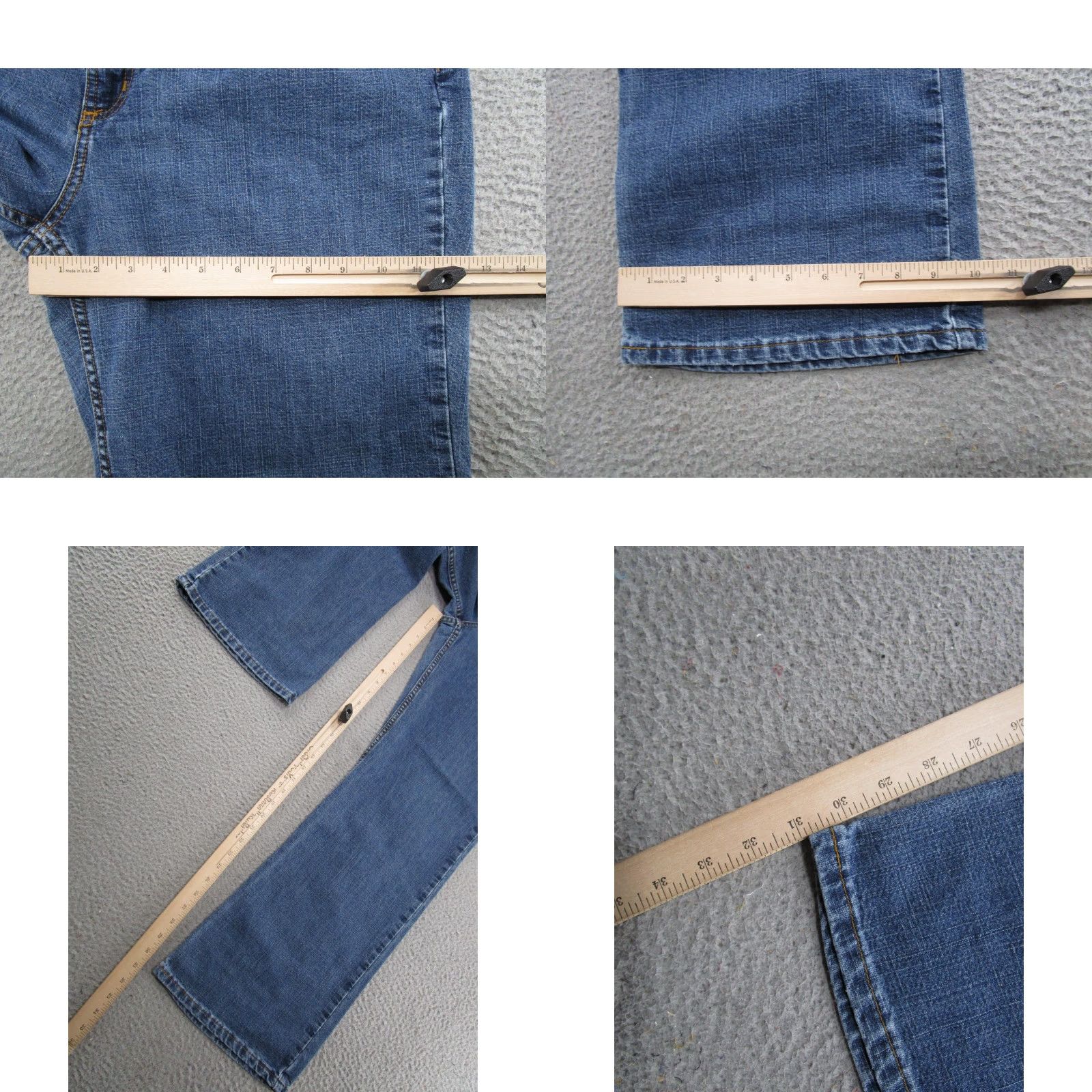 Vintage VINTAGE Cruel Girl Boot Cut Jeans Women's Size 17 R Blue Denim 5-Pocket Design Boots Size 38" / US 16 / IT 52 - 8 Thumbnail