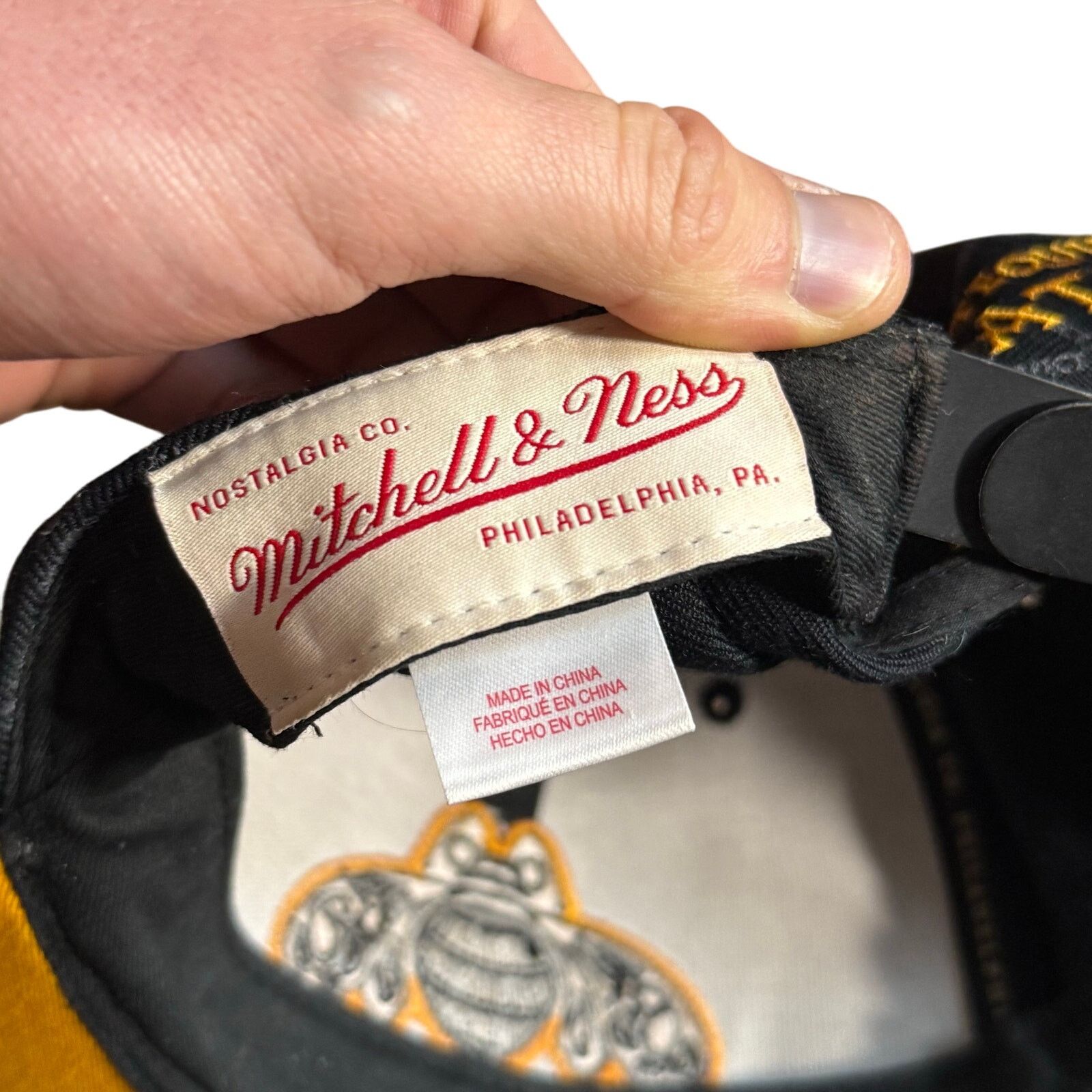 Mitchell & Ness Mitchell & Ness Patron Tequila Hat Snapback Adjustable Cap Size ONE SIZE - 7 Thumbnail