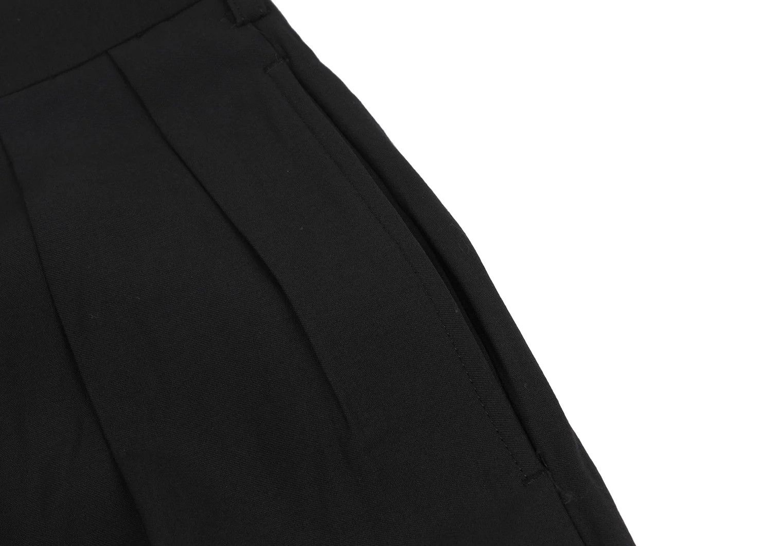 Yohji Yamamoto Yohji Yamamoto Wool Tuck Tapered Pants Size US 34 / EU 50 - 6 Thumbnail