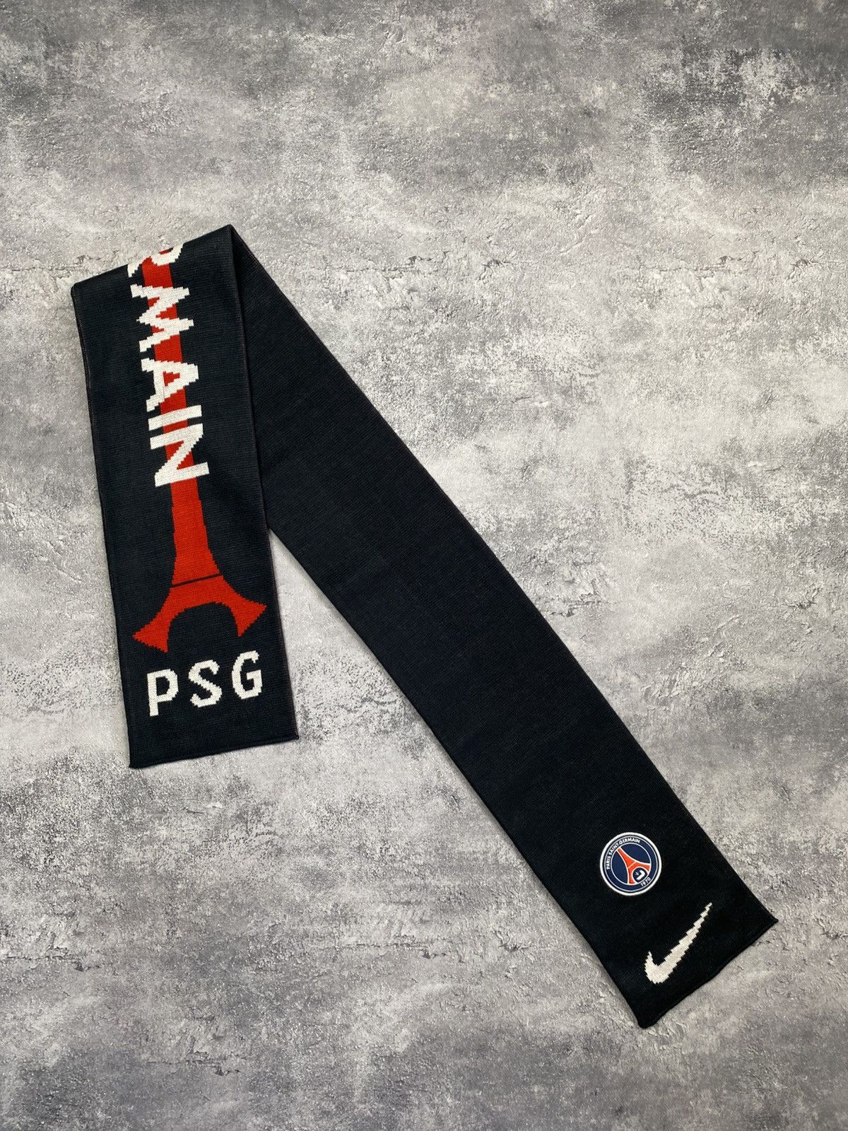 Nike Vintage Nike Paris Saint Germain Scarf PSG Rare Soccer Y2K Size ONE SIZE - 5 Thumbnail