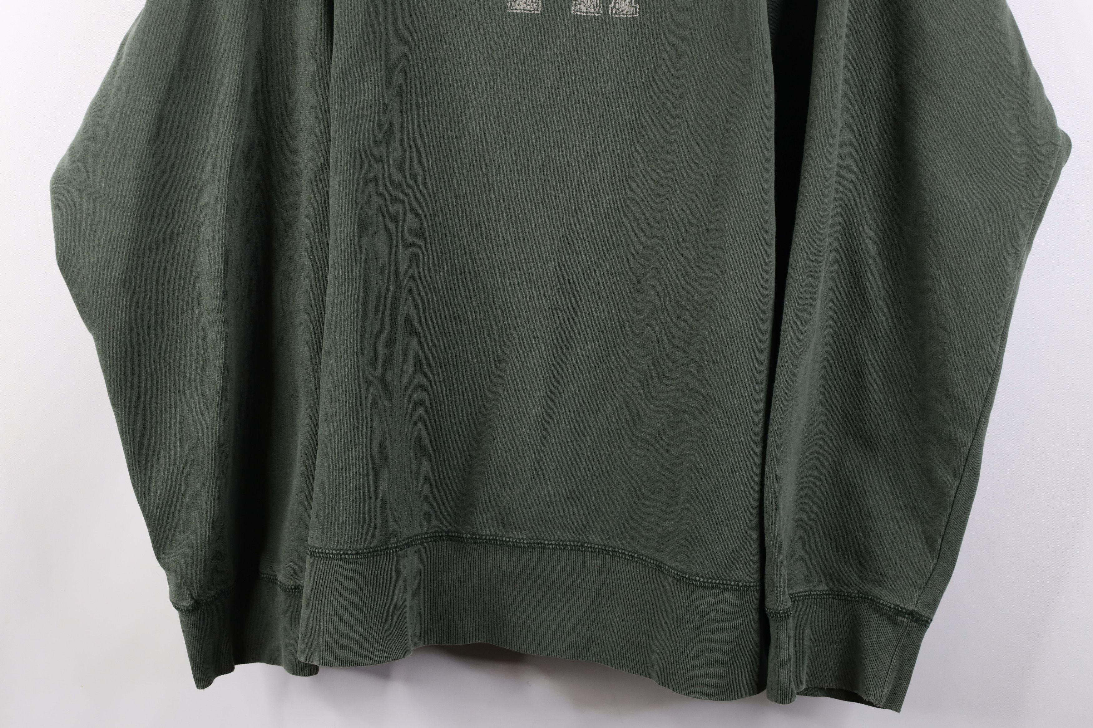 Tommy Hilfiger Vintage 90s Y2K Tommy Hilfiger Crewneck Sweatshirt Green Size US XL / EU 56 / 4 - 3 Thumbnail