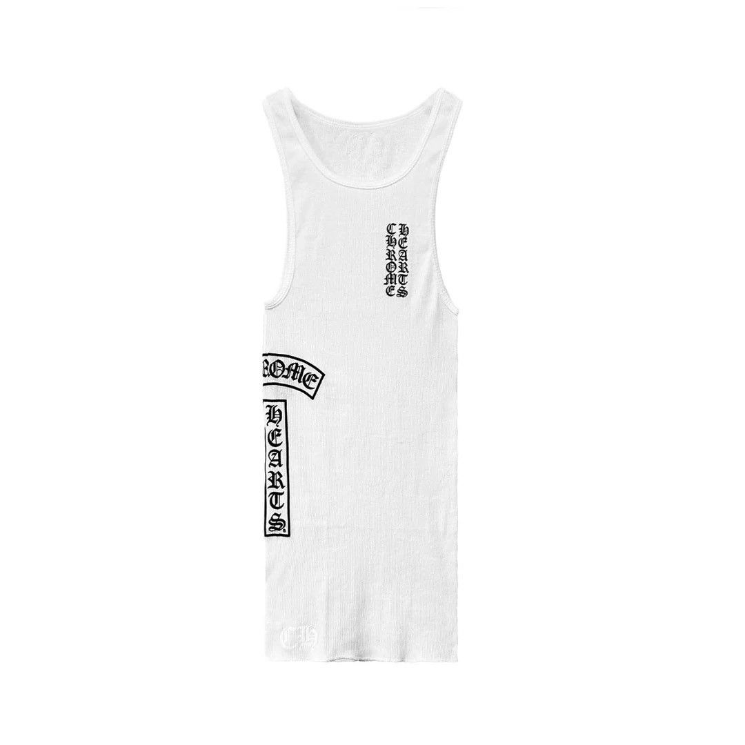 CHROME HEARTS (クロムハーツ) LOVE YOU RIB TANK BRAND NEW CHROME HEARTS LOVE YOU RIB TANKS ARE NOW AVAILABLE