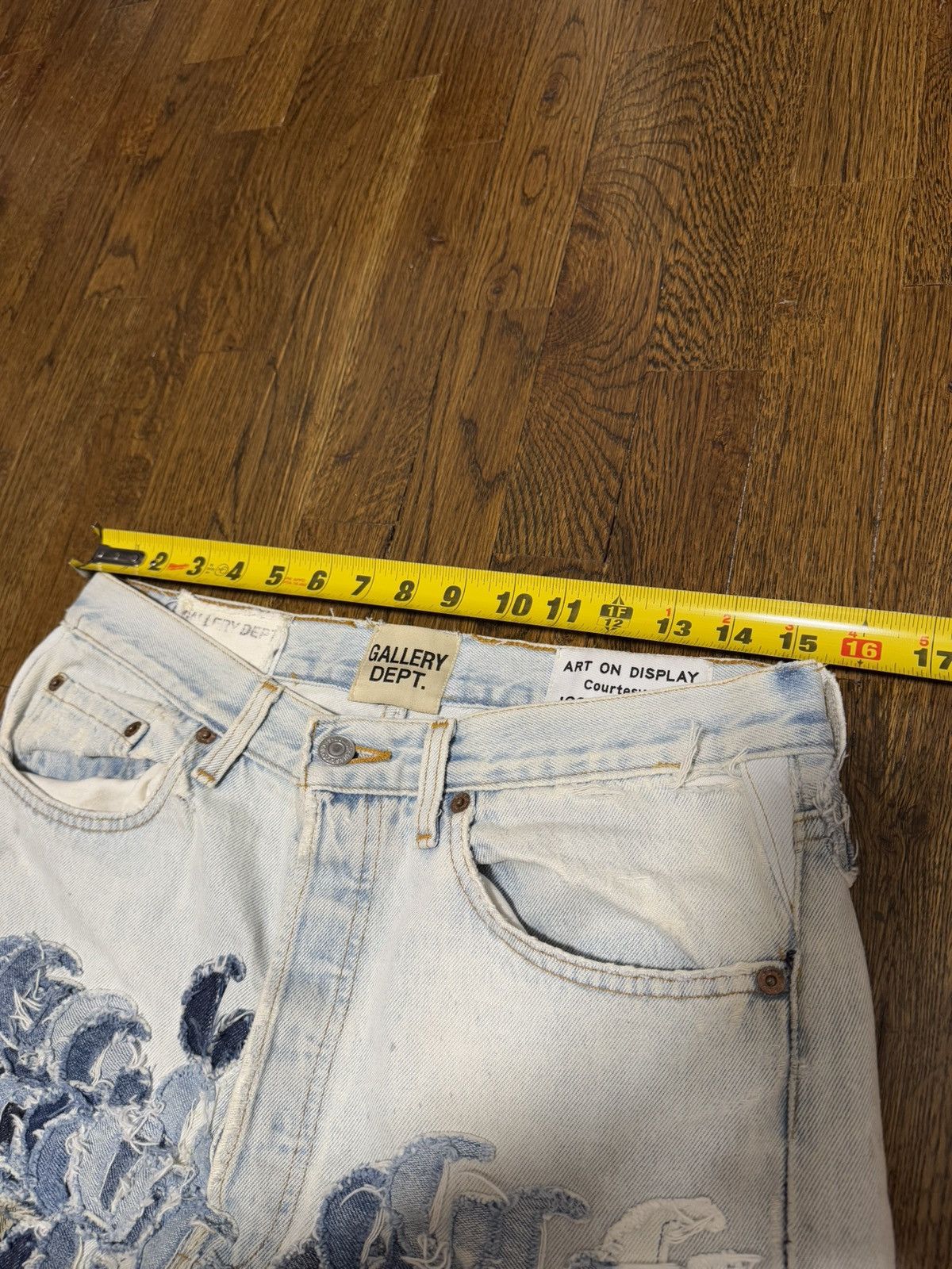 Gallery Dept. Gallery Dept Super G Patch La Flare Jeans Size US 30 / EU 46 - 16 Thumbnail