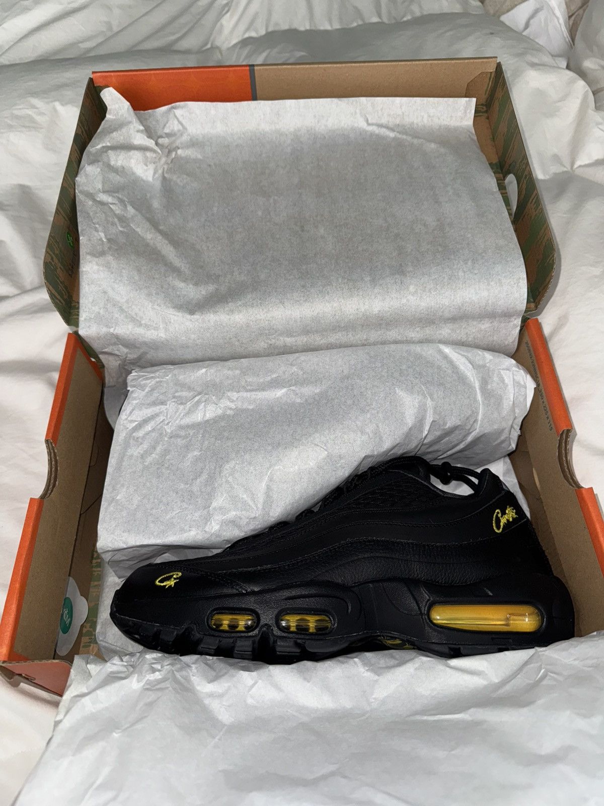 Corteiz × Nike Corteiz x Nike Air Max 95 “Honey Blacks” Size US 9.5 / EU 42-43 - 9 Thumbnail
