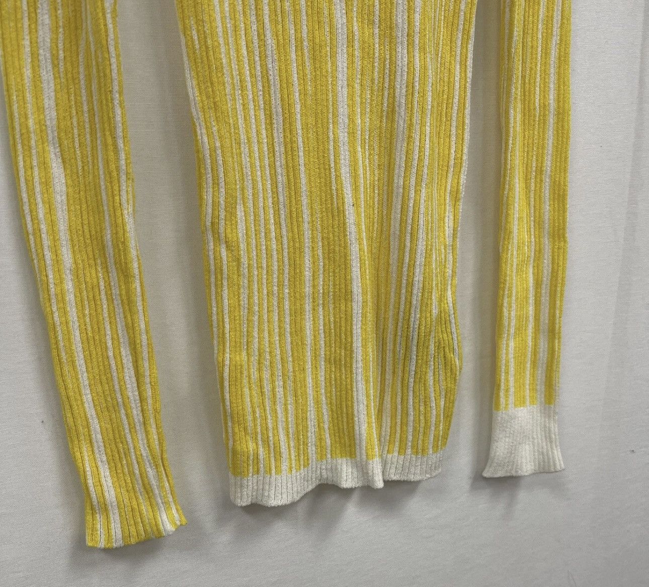 Calvin Klein 205W39NYC Calvin Klein 205W39NYC Stripe Rib Knit Sweater, XS Size XS / US 0-2 / IT 36-38 - 3 Thumbnail