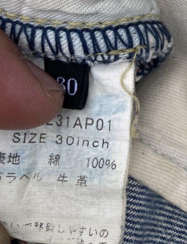 Hysteric Glamour × Seditionaries DISTRESSED HYSTERIC GLAMOUR SELVEGDE JEANS Size US 29 - 19 Thumbnail
