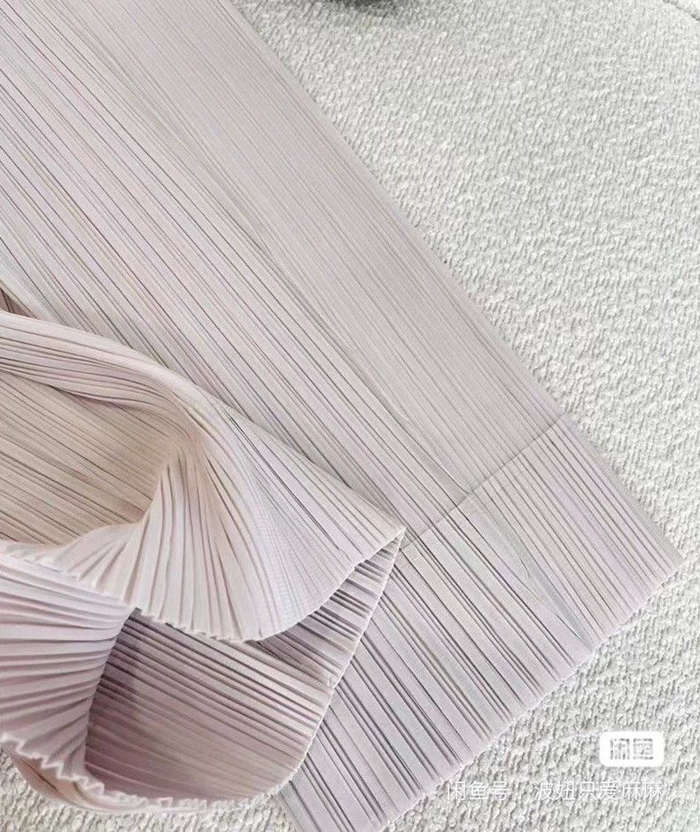 Issey Miyake issey miyake size:2 Grey straight-leg trousers Size US 26 / EU 42 - 5 Thumbnail