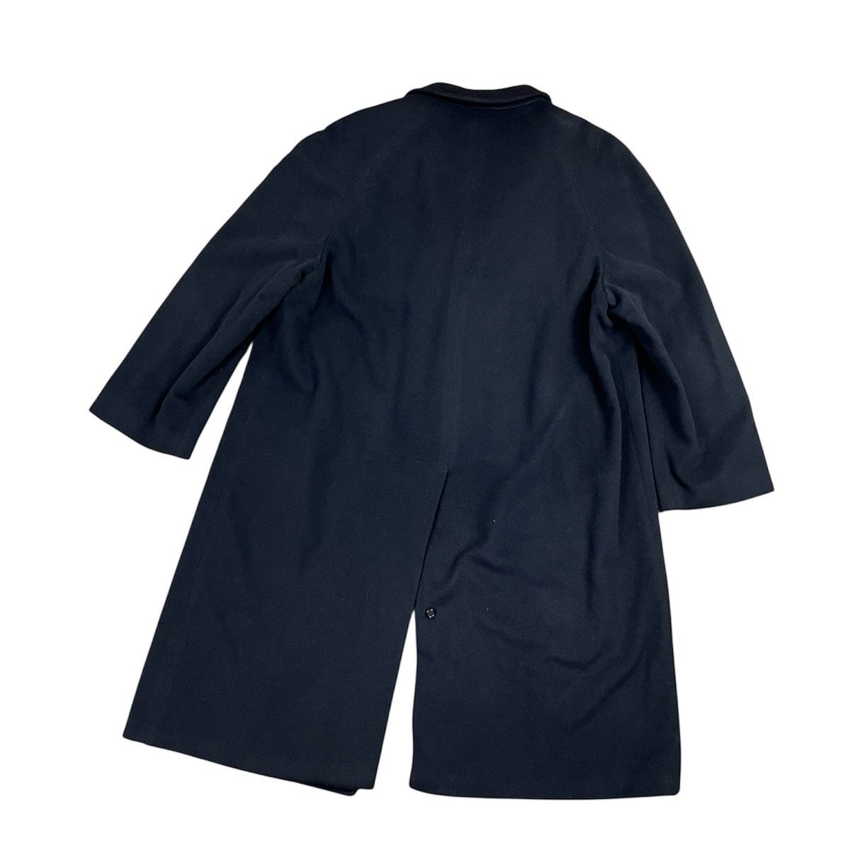 Valentino VALENTINO Men's Black Wool Cashmere Belted Overcoat Coat Size US XXL / EU 58 / 5 - 4 Thumbnail