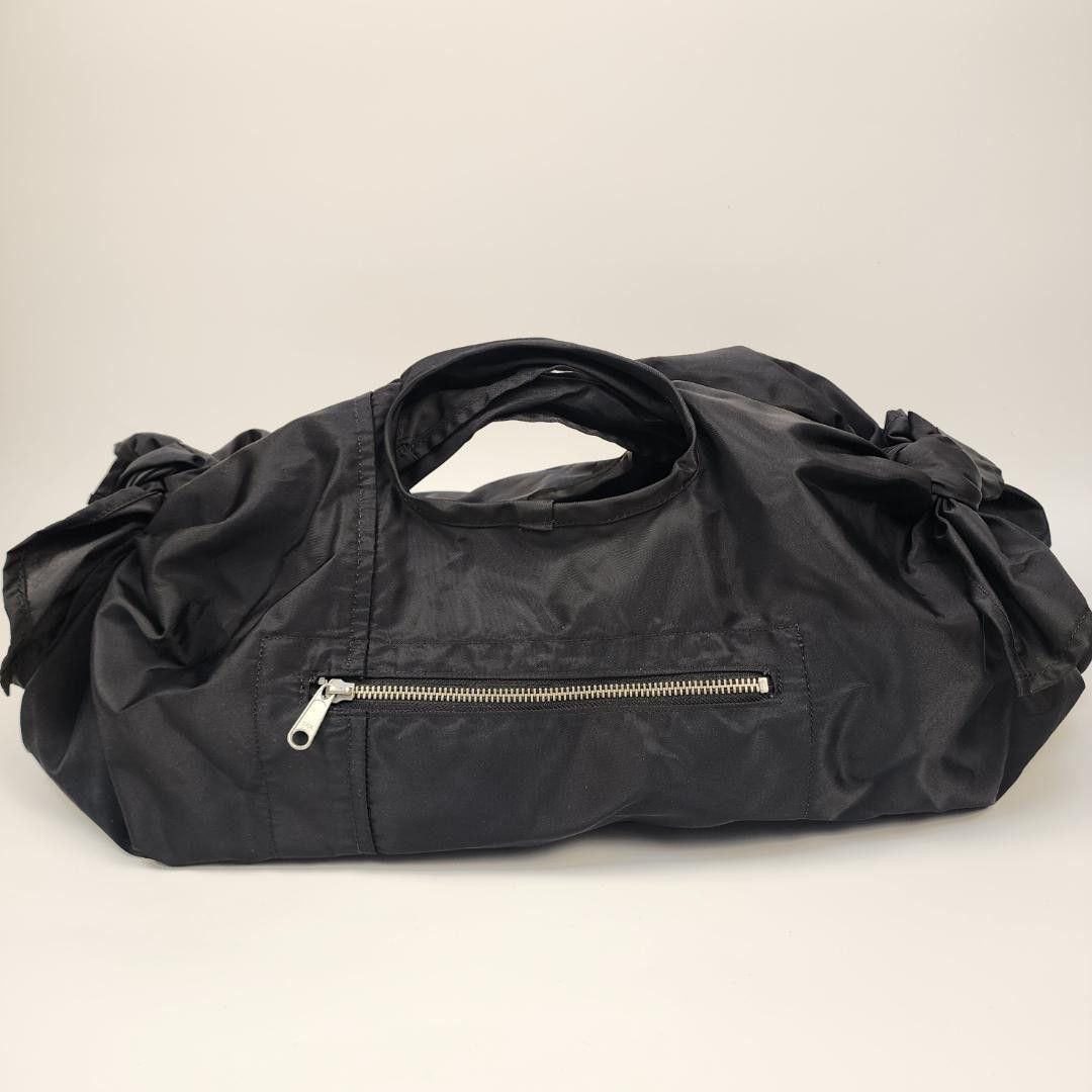 Comme des Garcons × Comme des Garcons Black Side Tie Nylon Tote Bag Size ONE SIZE - 3 Thumbnail