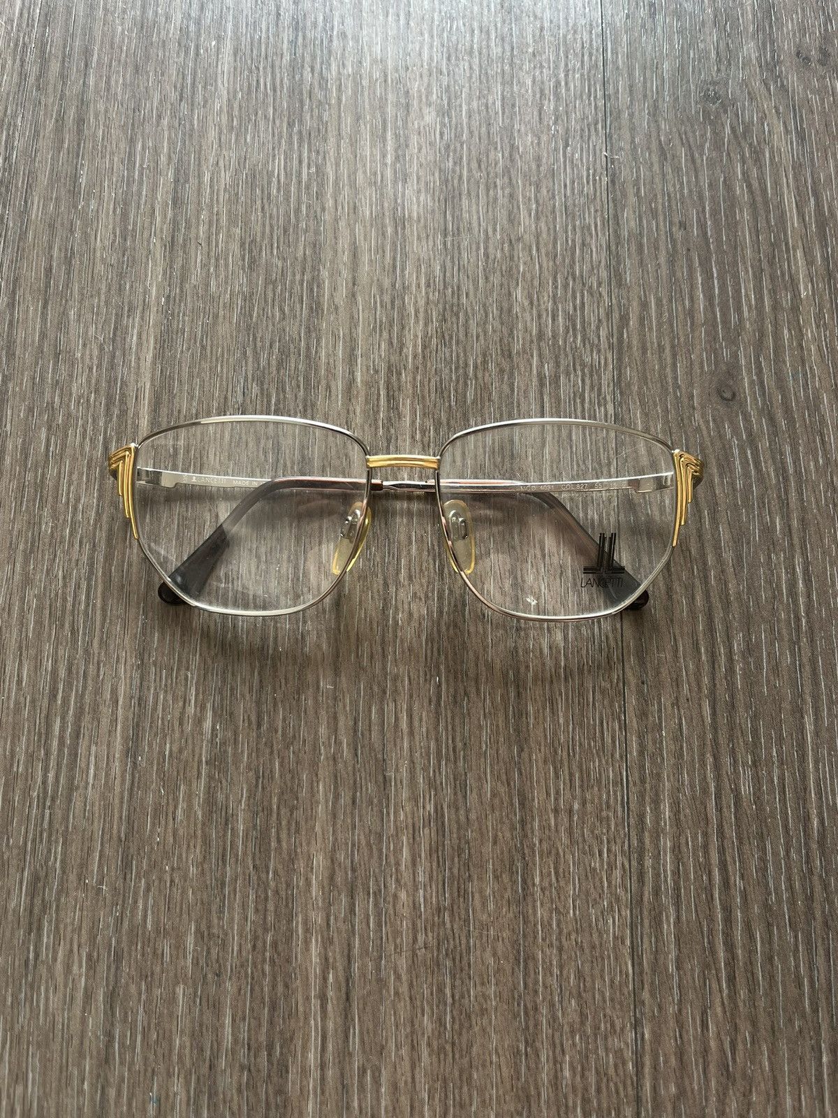 Lui di Lancetti Lancetti Made in Italy 1990s Metal Frames Demo Lens Size ONE SIZE - 1 Thumbnail