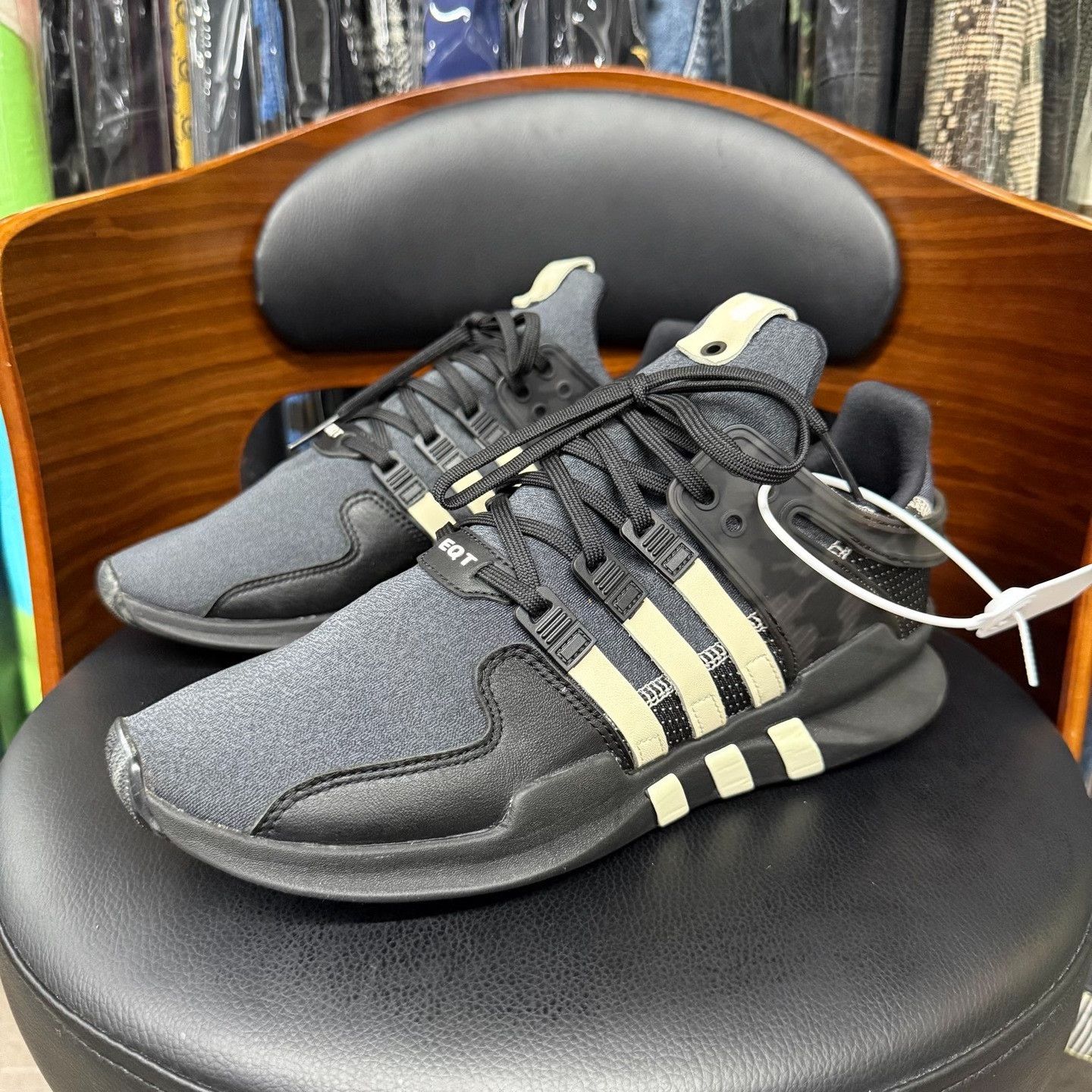 Adidas Adidas Collab Black Lowtop Sneakers 10 Men Size US 10 / EU 43 - 1 Thumbnail
