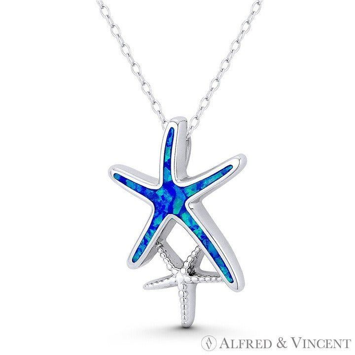 Other Starfish Ocean Sealife Charm Created Opal Pendant Size ONE SIZE - 1 Preview