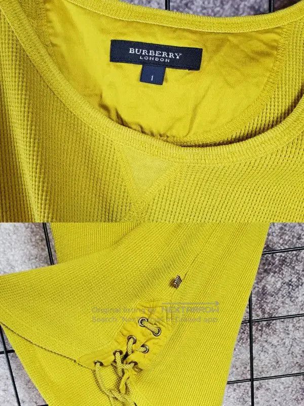 Burberry Burberry Summer Yellow Silk Blend Top. Size S / US 4 / IT 40 - 7 Thumbnail