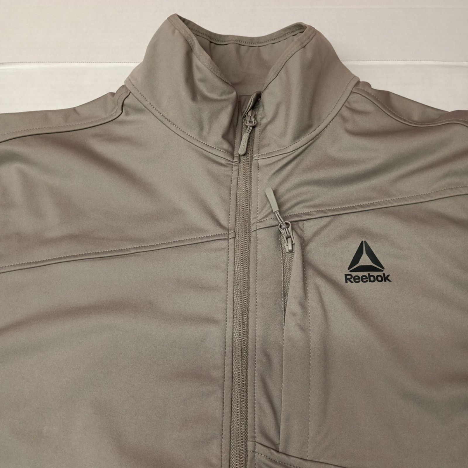 Reebok Reebok Softshell Jacket Men's 3XL Driftwood Windbreaker Size US XXL / EU 58 / 5 - 4 Thumbnail