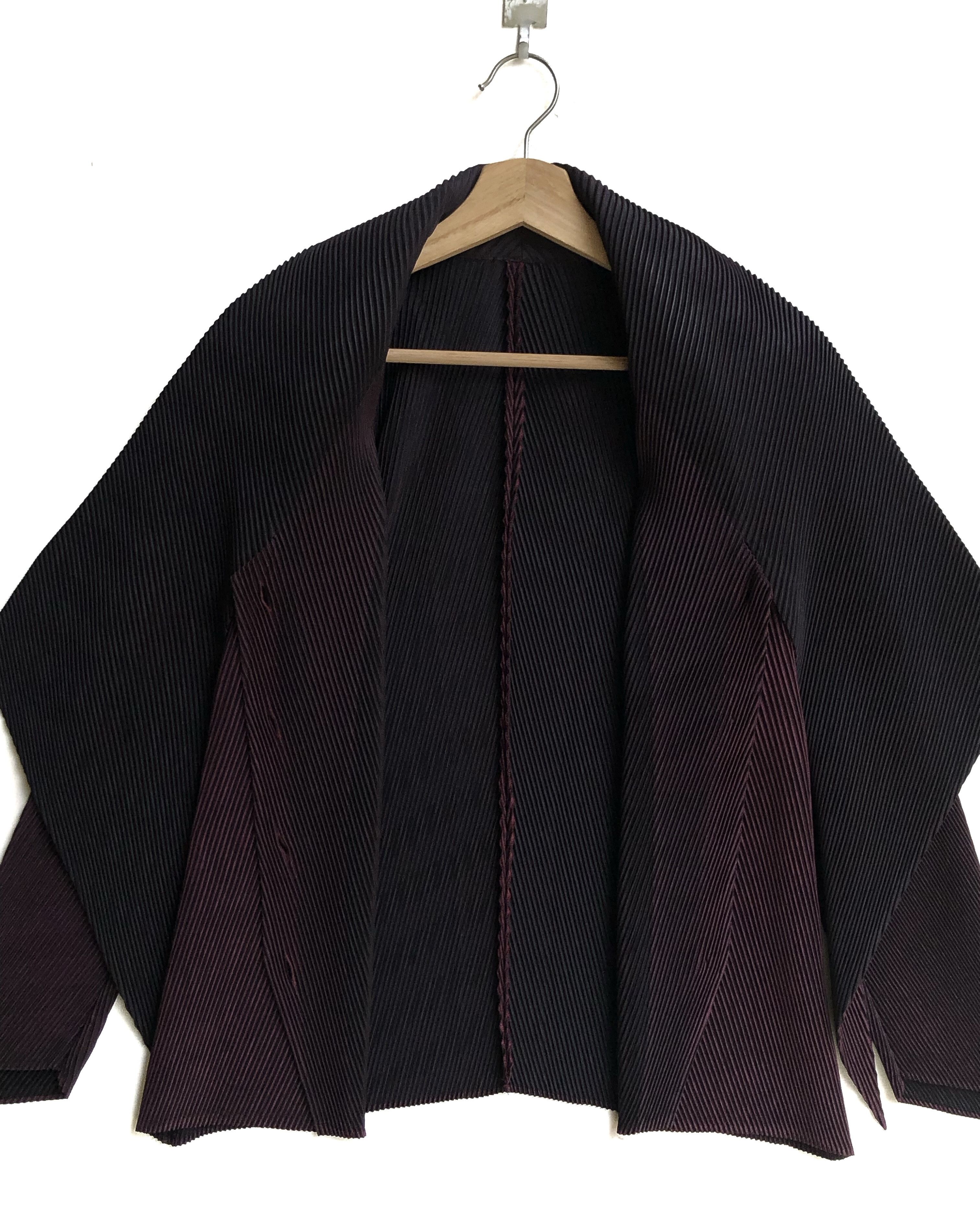 RARE🔥A/W2015 DRACULA DRAPE PLEATS LIGHT CARDIGAN JACKET