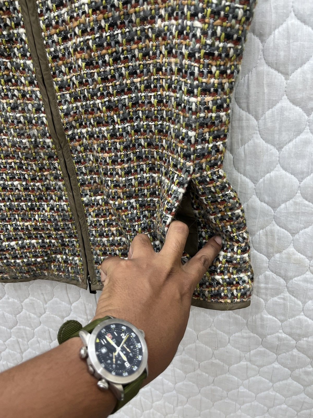 Versace 🔥🔥🔥STEALS GENNY BY GIANNI VERSACE TWEED VEST Size S / US 4 / IT 40 - 12 Thumbnail