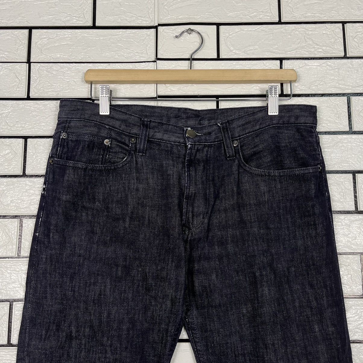 Japanese Brand Vintage Japanese Designer Utility Denim Jeans Size US 33 - 2 Thumbnail