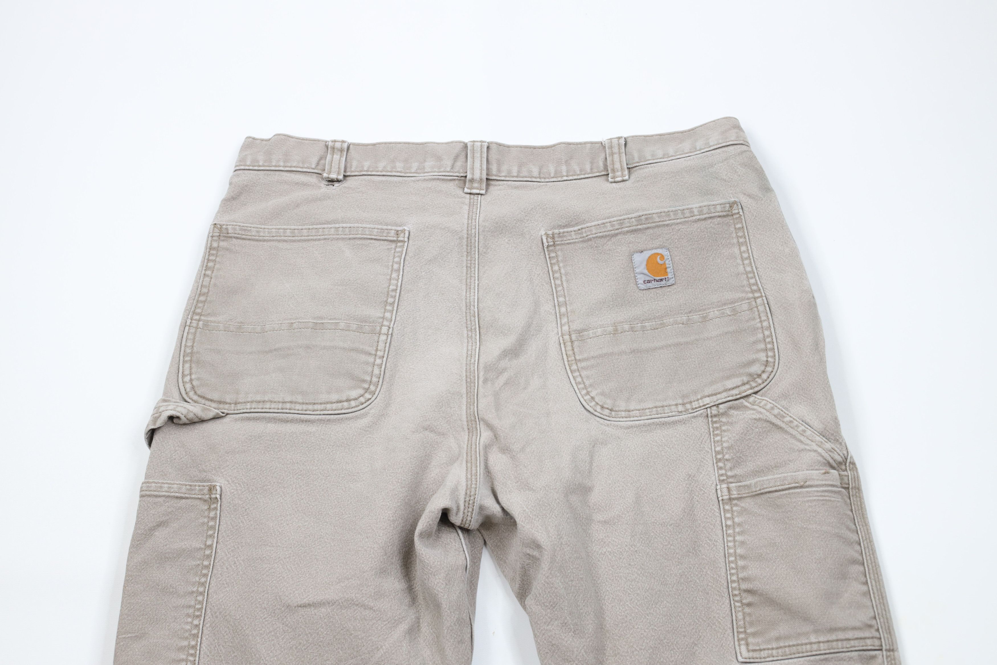 Carhartt × Vintage Vintage Y2K Carhartt Fit Stretch Wide Leg Canvas Pants Size US 36 / EU 52 - 13 Thumbnail