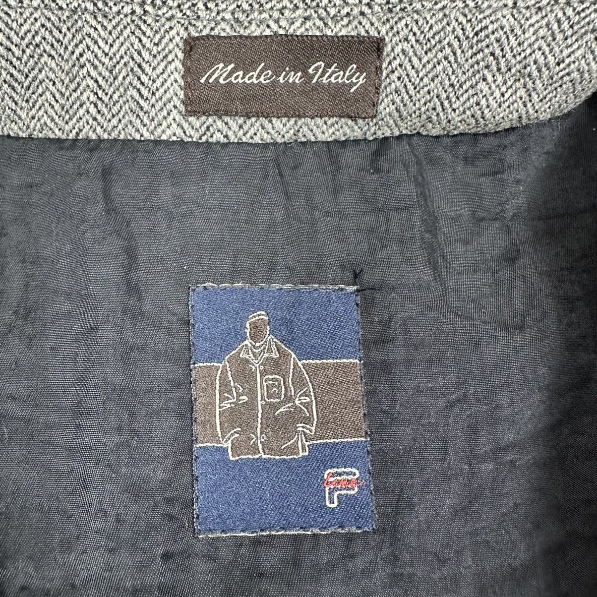 Fila FILA HERRINGBONE LONG COAT JACKET Size US S / EU 44-46 / 1 - 9 Thumbnail