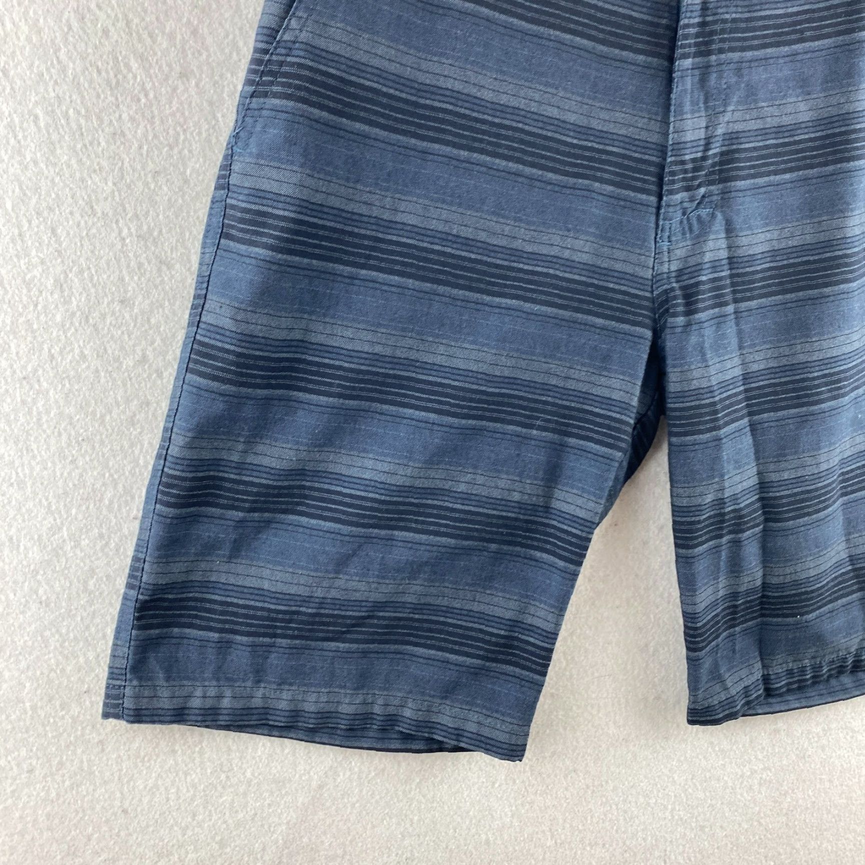 O'Neill O'Neill Mens Shorts 28 Blue Striped Chino Slash Pockets Logo Casual Short Size US 28 / EU 44 - 3 Thumbnail