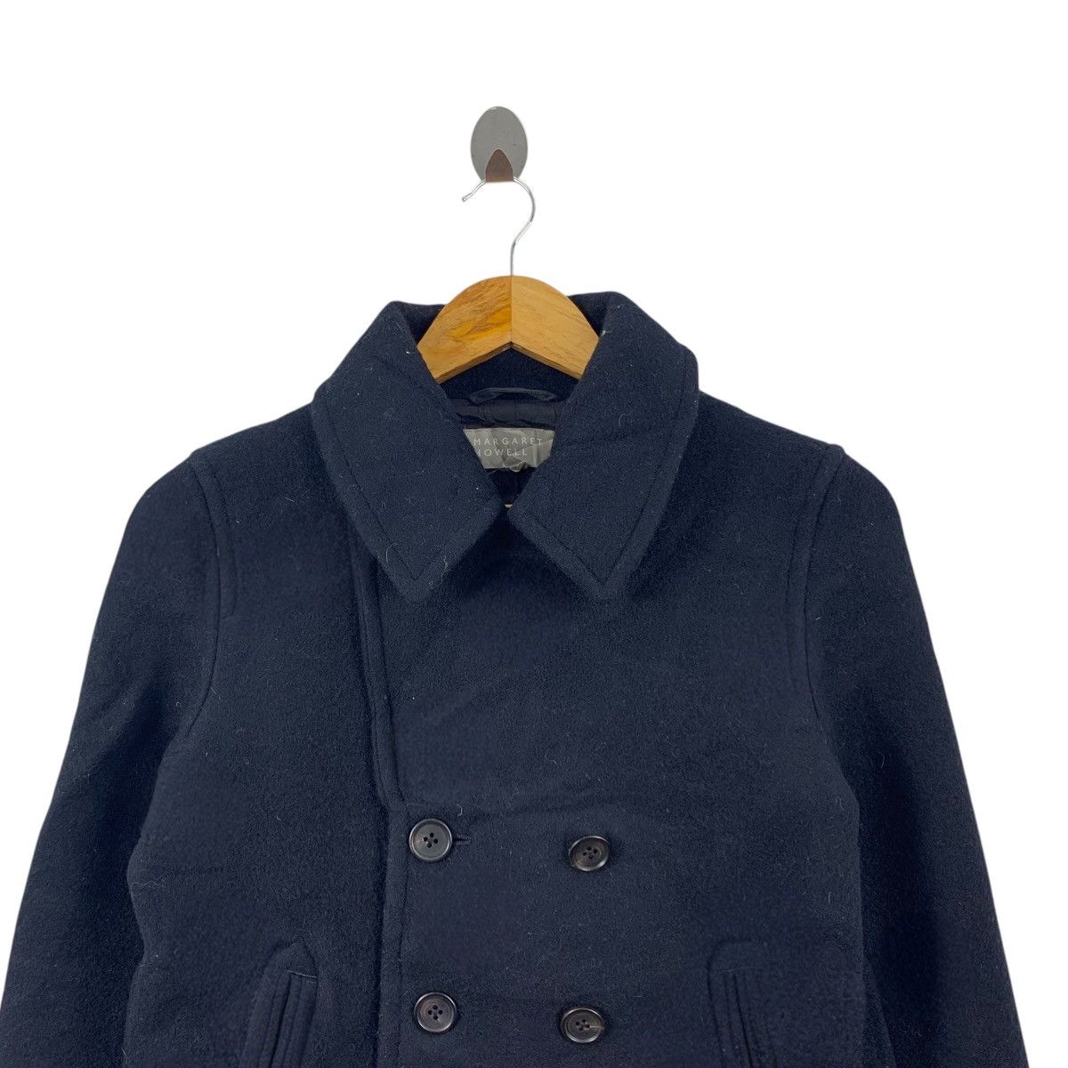 Margaret Howell MARGARET HOWELL Black Wool Heavy Coat Size US S / EU 44-46 / 1 - 4 Thumbnail