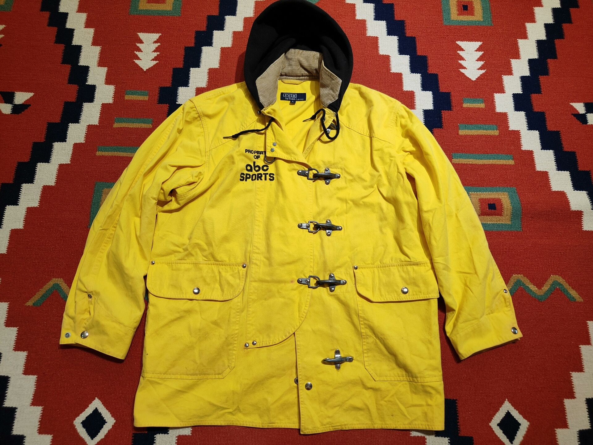 Vintage Vintage Ralph Lauren Fireman Jacket Size US L / EU 52-54 / 3 - 1 Thumbnail