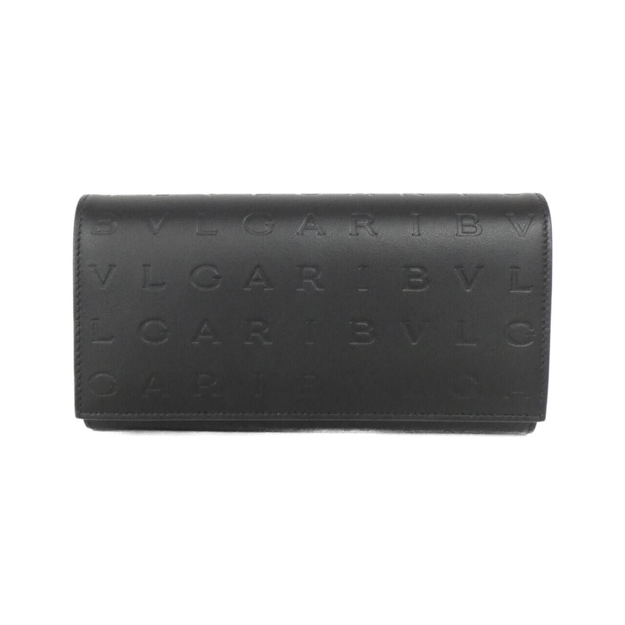 Bvlgari Bvlgari Bvlgari BVLGARI LOGO Calfskin Long Wallet Leather Long Wallet 291750 DUTY FREE for USA Size ONE SIZE - 1 Thumbnail
