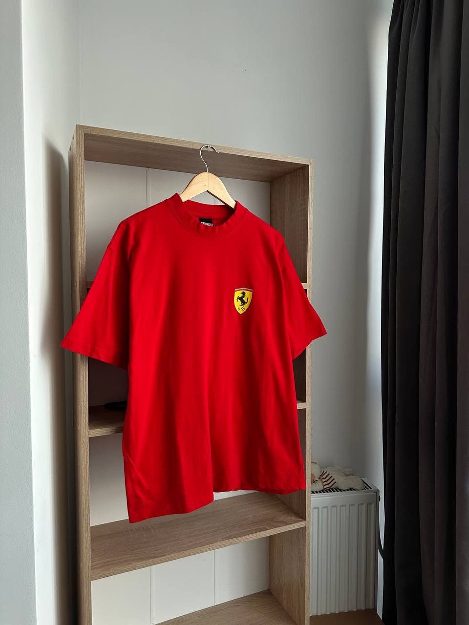 Ferrari × Vintage Vintage Ferrari Racing Red Formula Uno T-Shirt Size US XL / EU 56 / 4 - 1 Thumbnail