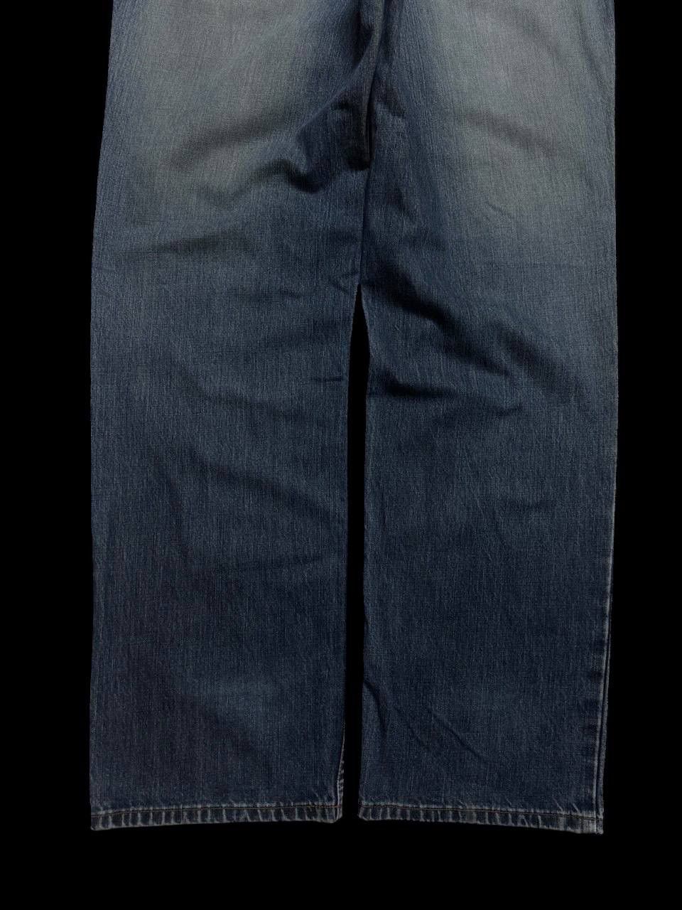 Japanese Brand WAIST-37 BAGGY Japanese Insane Mudwash Distressed Denim Jean Size US 37 - 20 Thumbnail