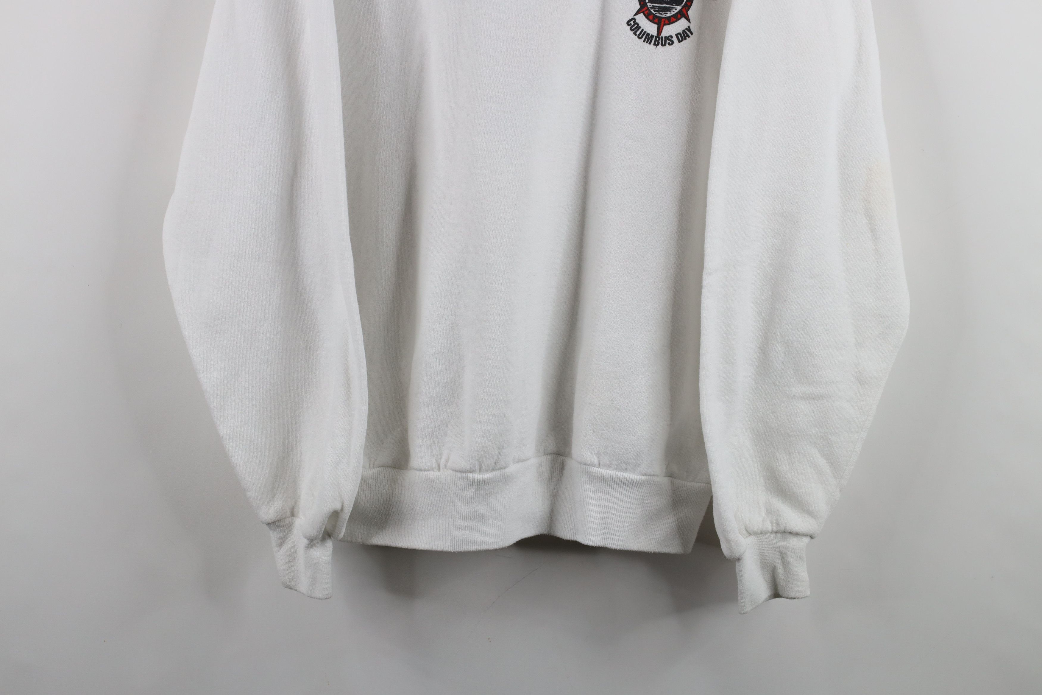 Vintage Vintage 90s Columbus Day Soccer Tournament Sweatshirt USA Size US L / EU 52-54 / 3 - 3 Thumbnail