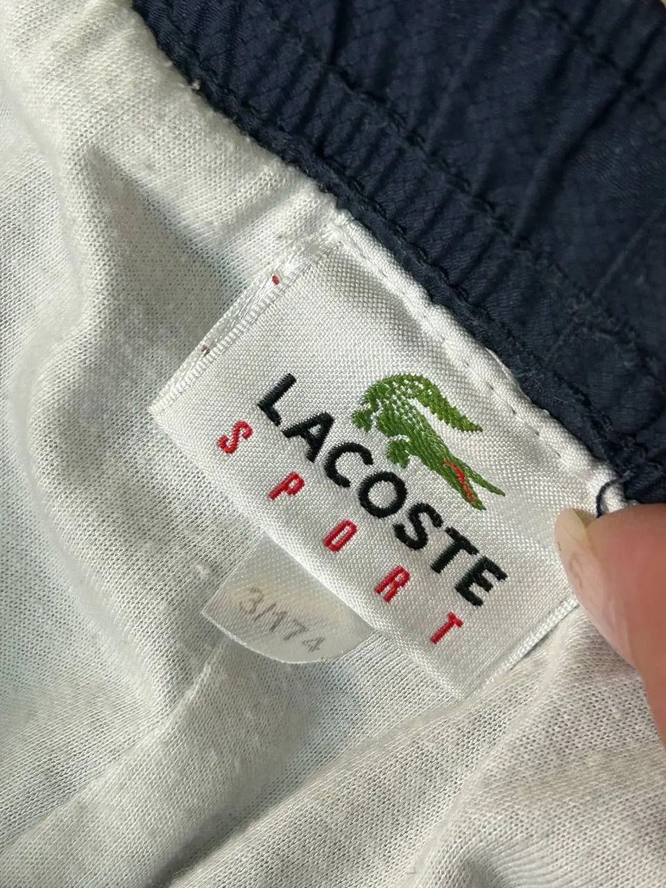 Lacoste Vintage Lacoste Track Sport Pants Drill Size US 30 / EU 46 - 7 Thumbnail