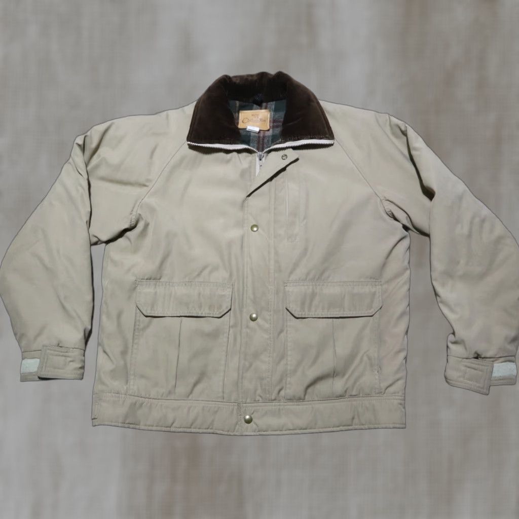 Vintage VINTAGE Woolrich Jacket Coat Chatham Run L Be ig e? Size US L / EU 52-54 / 3 - 1 Thumbnail