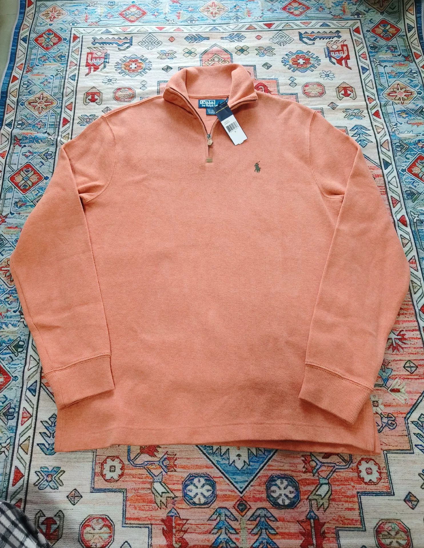 Polo Ralph Lauren Ralph Lauren Half-Zip Knit Sweater Size US S / EU 44-46 / 1 - 1 Thumbnail