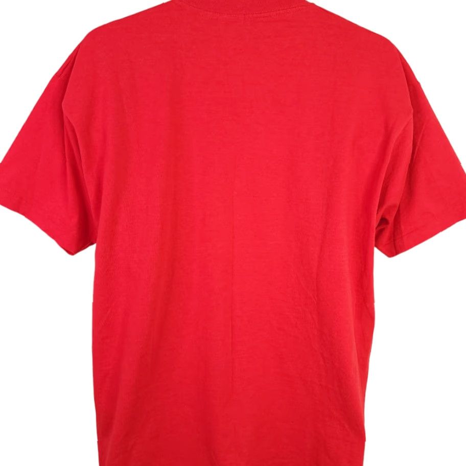 Fruit Of The Loom VINTAGE Fountain Martial Arts Academy T Shirt Mens XL Red 90s Yin Yang USA Size US XL / EU 56 / 4 - 4 Thumbnail