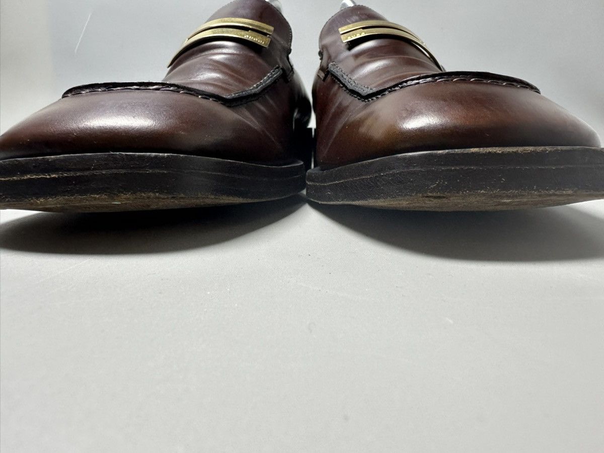Gucci VINTAGE GUCCI - BROWN LEATHER FORMAL SHOES Size US 10.5 / EU 43-44 - 5 Thumbnail