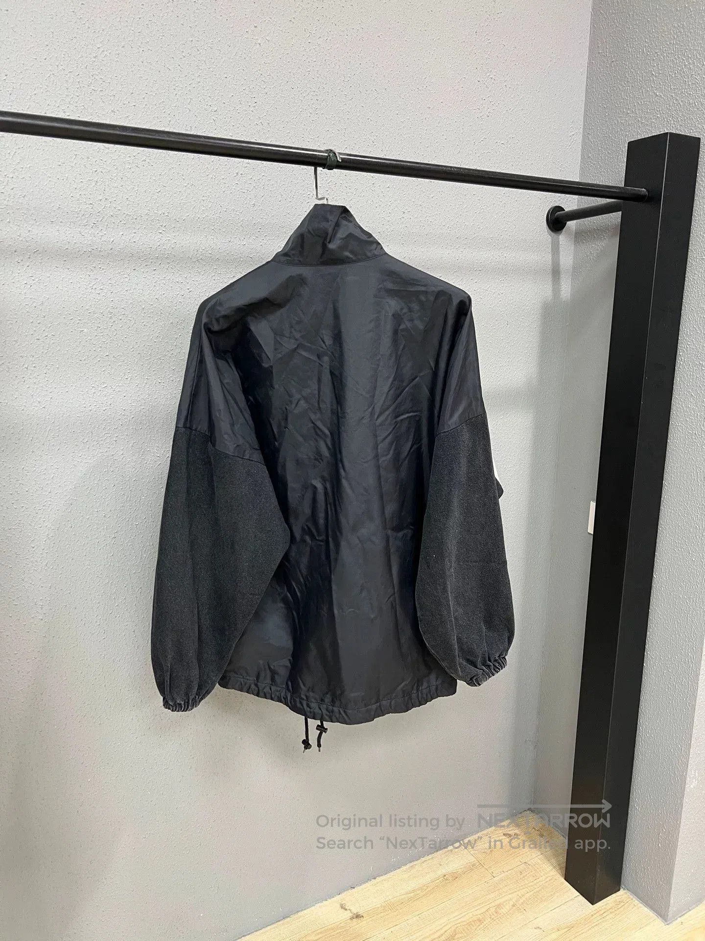 Balenciaga Balenciaga Denim Patchwork Windbreaker Jacket. Size US S / EU 44-46 / 1 - 2 Thumbnail